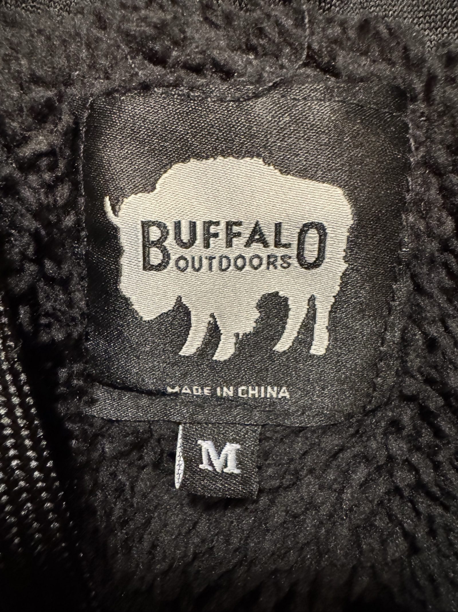 Men's Buffalo Outdoors Sherpa Lined Plaid Hooded Shirt Jacket – Green – Medium image 4