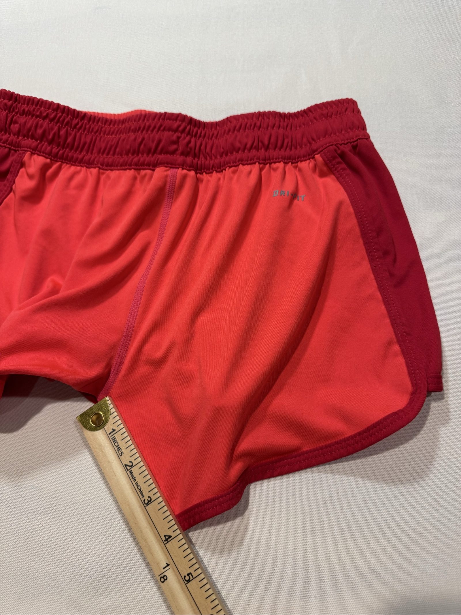 Women’s Nike Women's Red Dri-FIT Running Shorts XS image 4