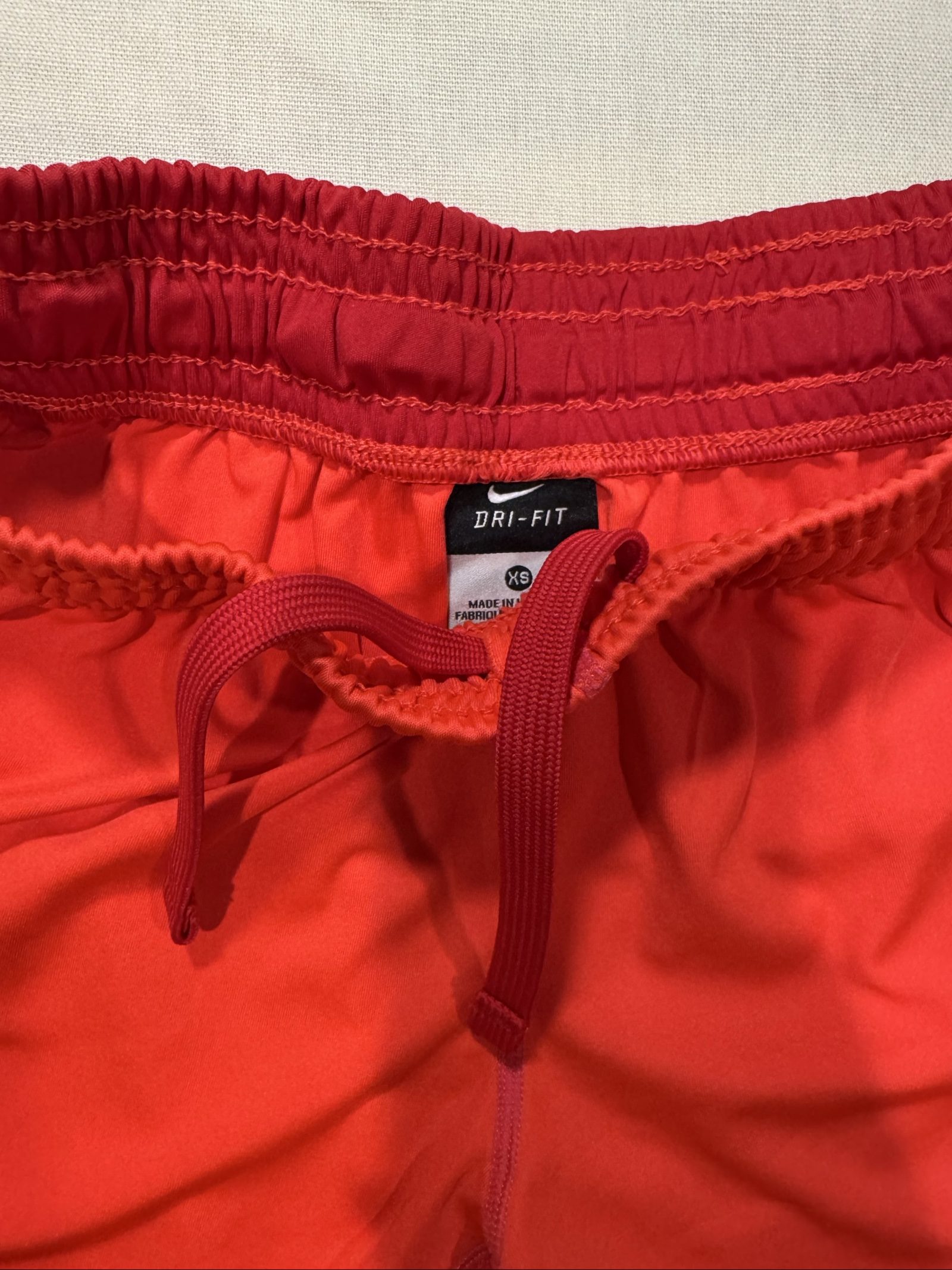 Women’s Nike Women's Red Dri-FIT Running Shorts XS image 6