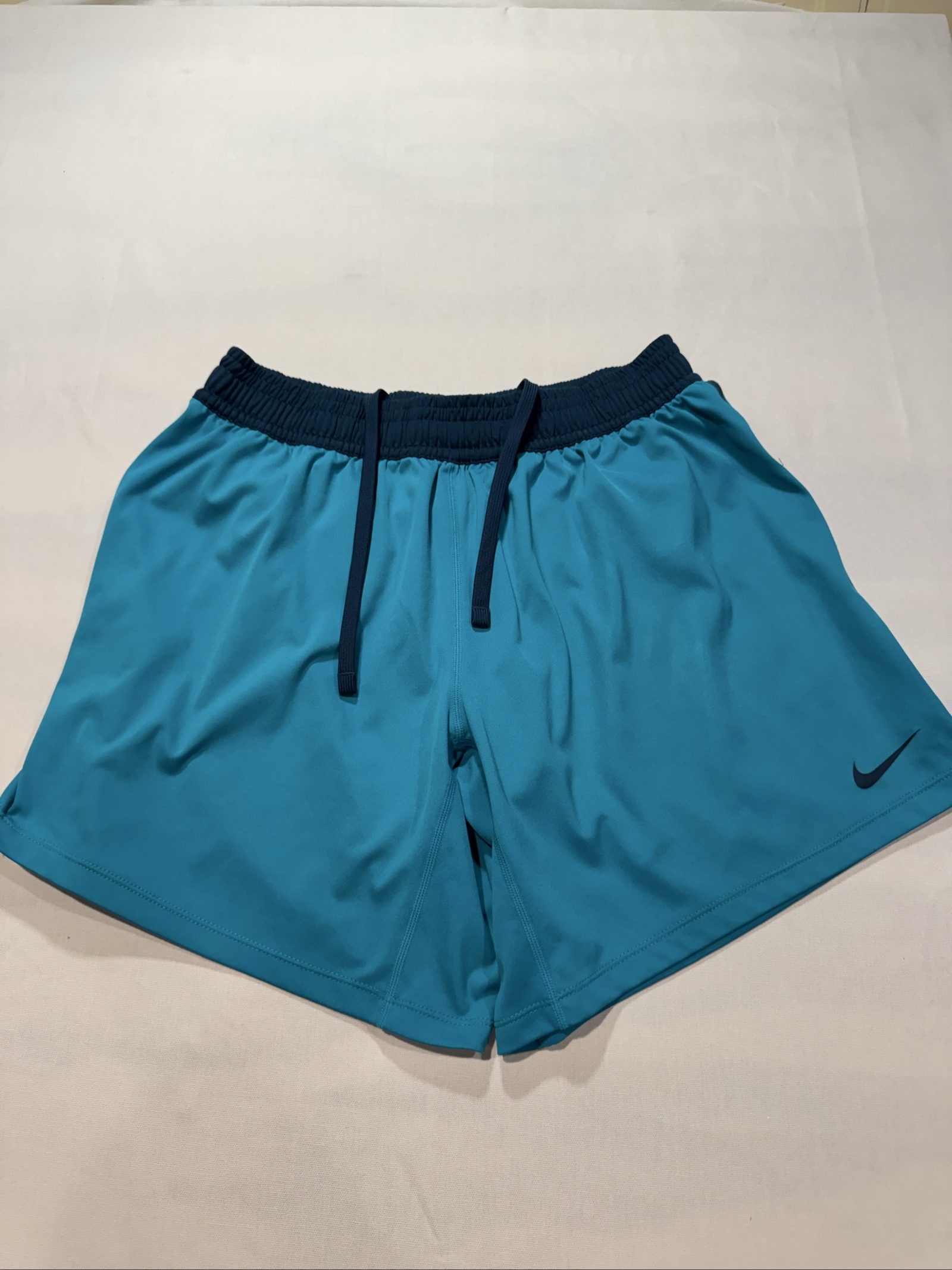 Men’s Nike Dri-FIT Athletic Running Shorts – Teal Blue – Medium
