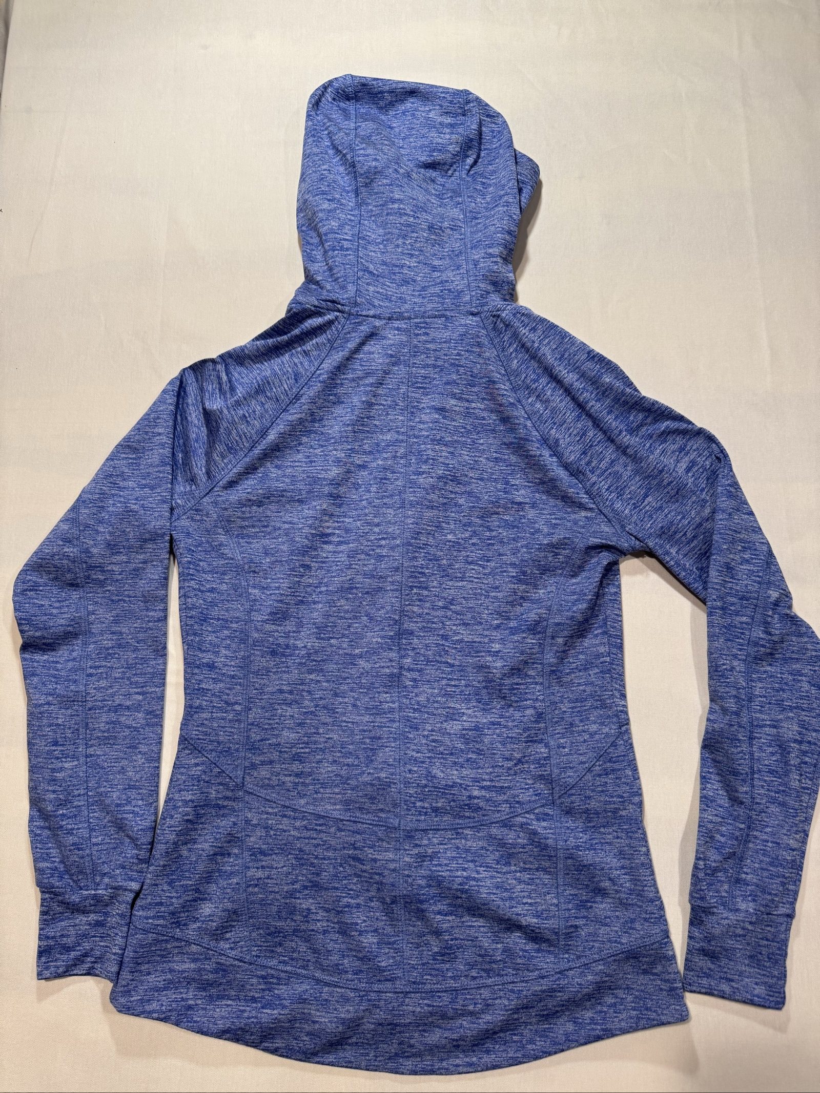 Women's Champion Duo Dry Full Zip Athletic Hoodie – Heather Blue – XS image 8