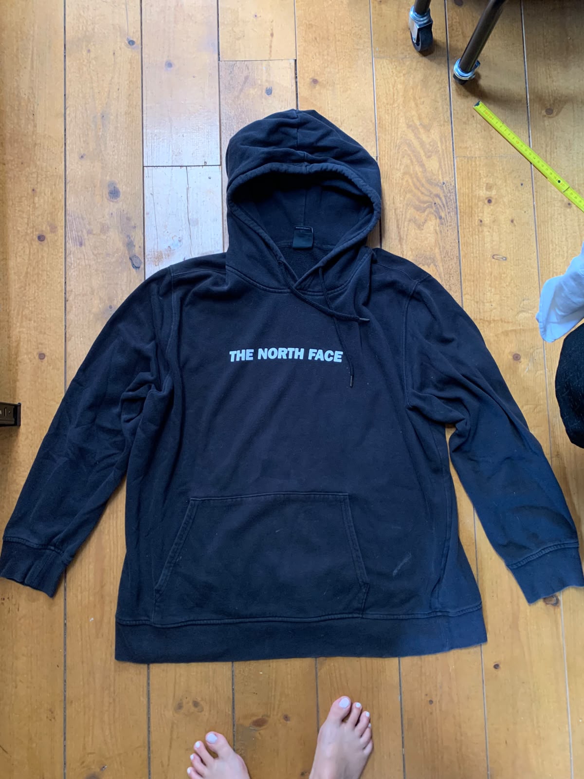 The North Face Sweat à Capuche Noir & Bleu Manches Longues - taille Medium image 2