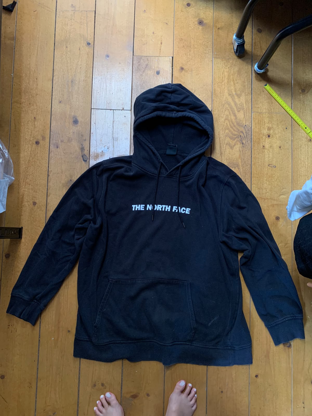 The North Face Sweat à Capuche Noir & Bleu Manches Longues - taille Medium image 3