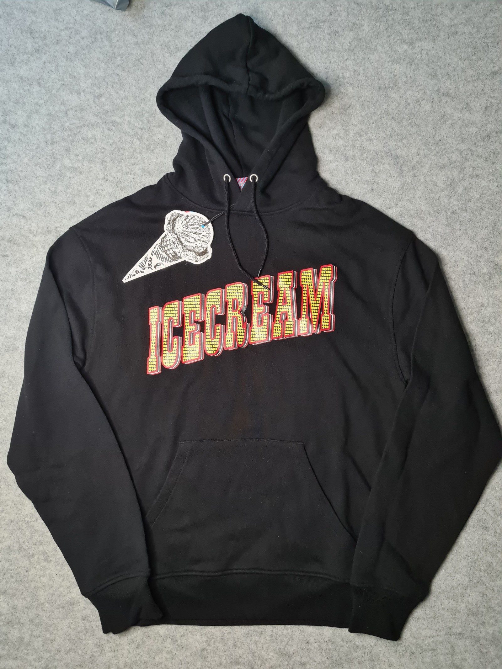 Billionaires Boys Club Icecream Black Hoodie Medium Brand New 1157