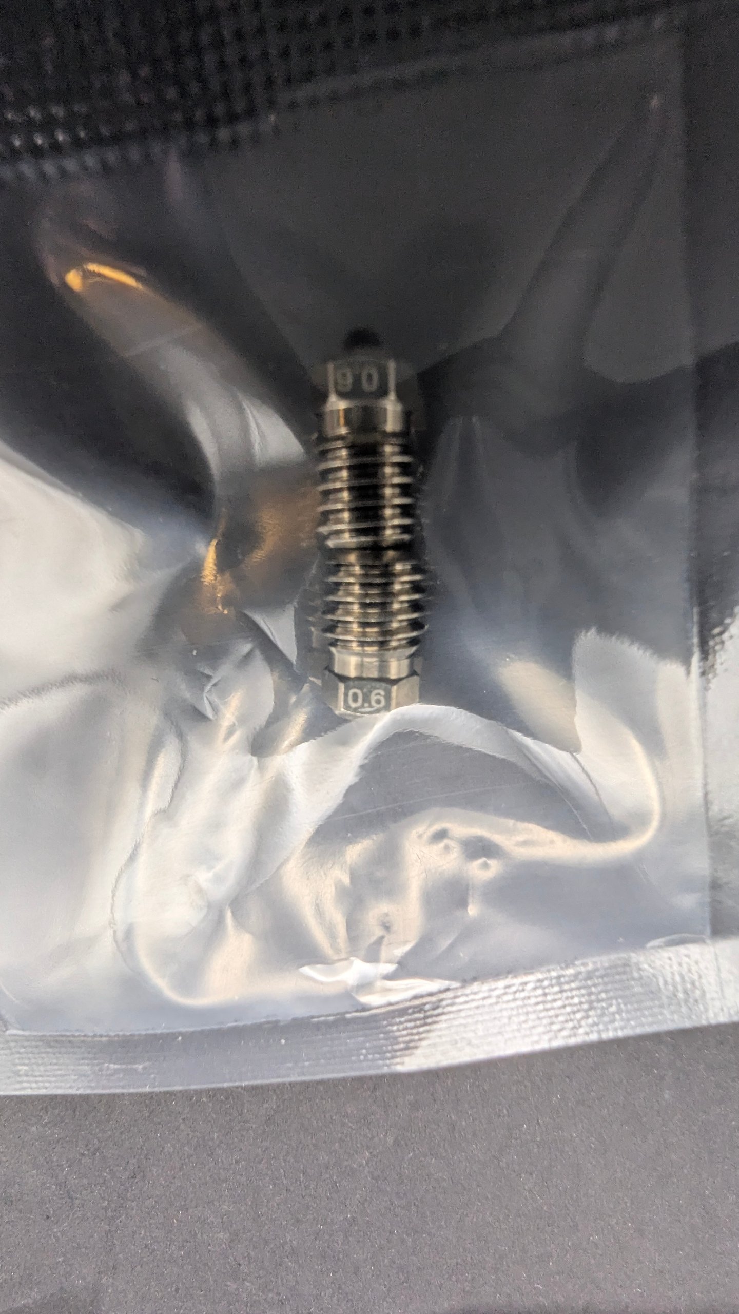 Tz Bimetallic Hardened Steel Nozzle for Bambu Lab X1 P1p P1s 0.4 0.6 0.8 image 3