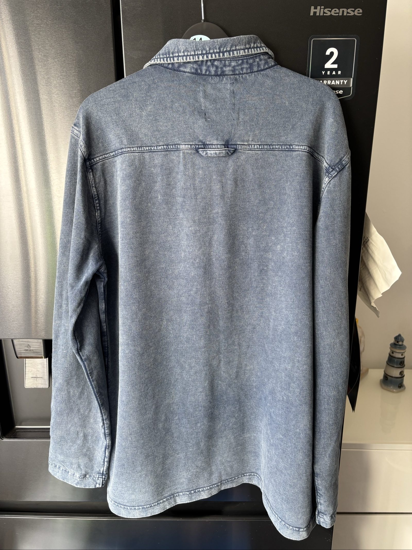 White Stuff Men's Blue Denim Shirt Small image 5