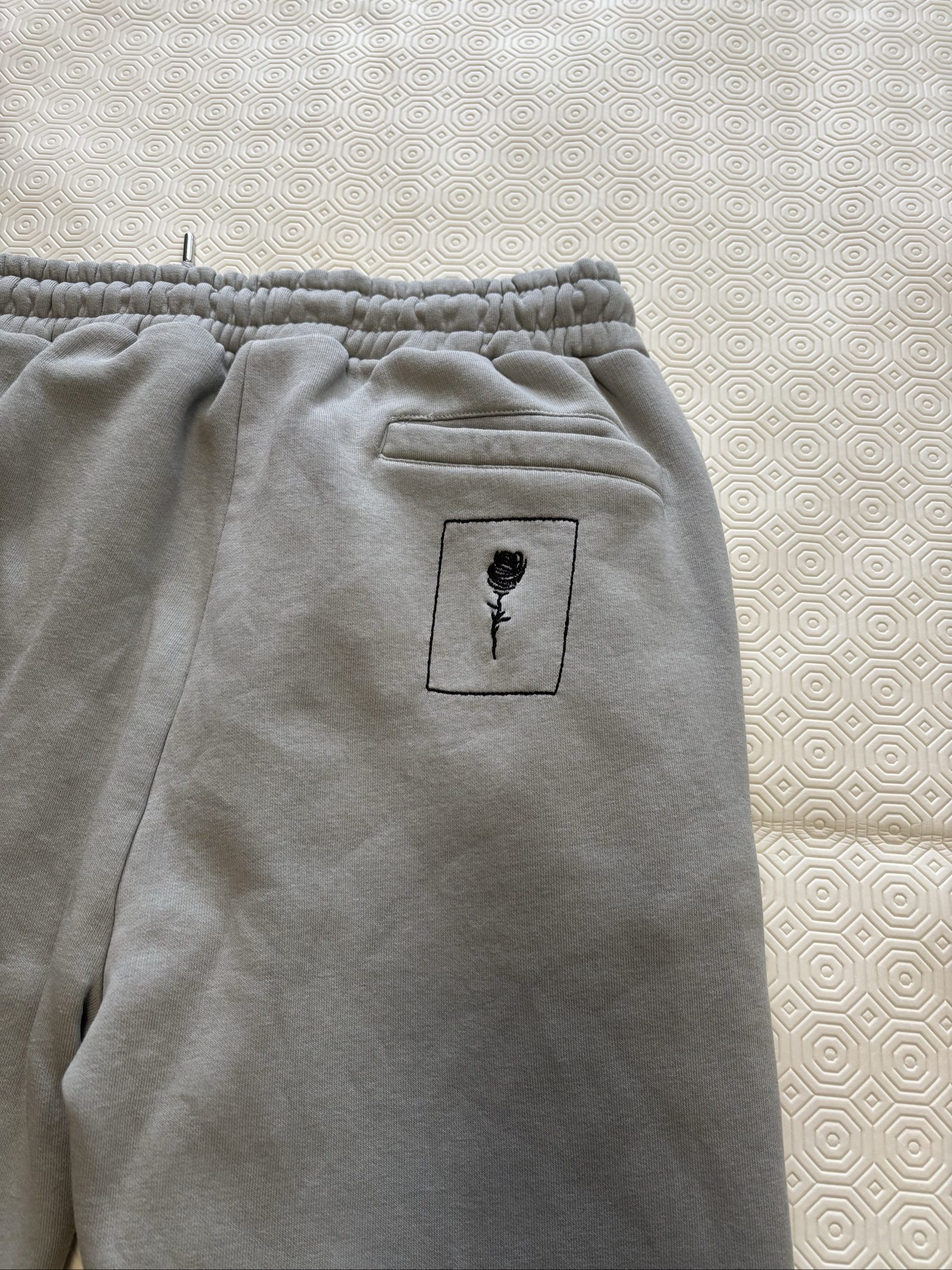 Rose London Grey Lounge Joggers Large Soft Fleece Lined image 6