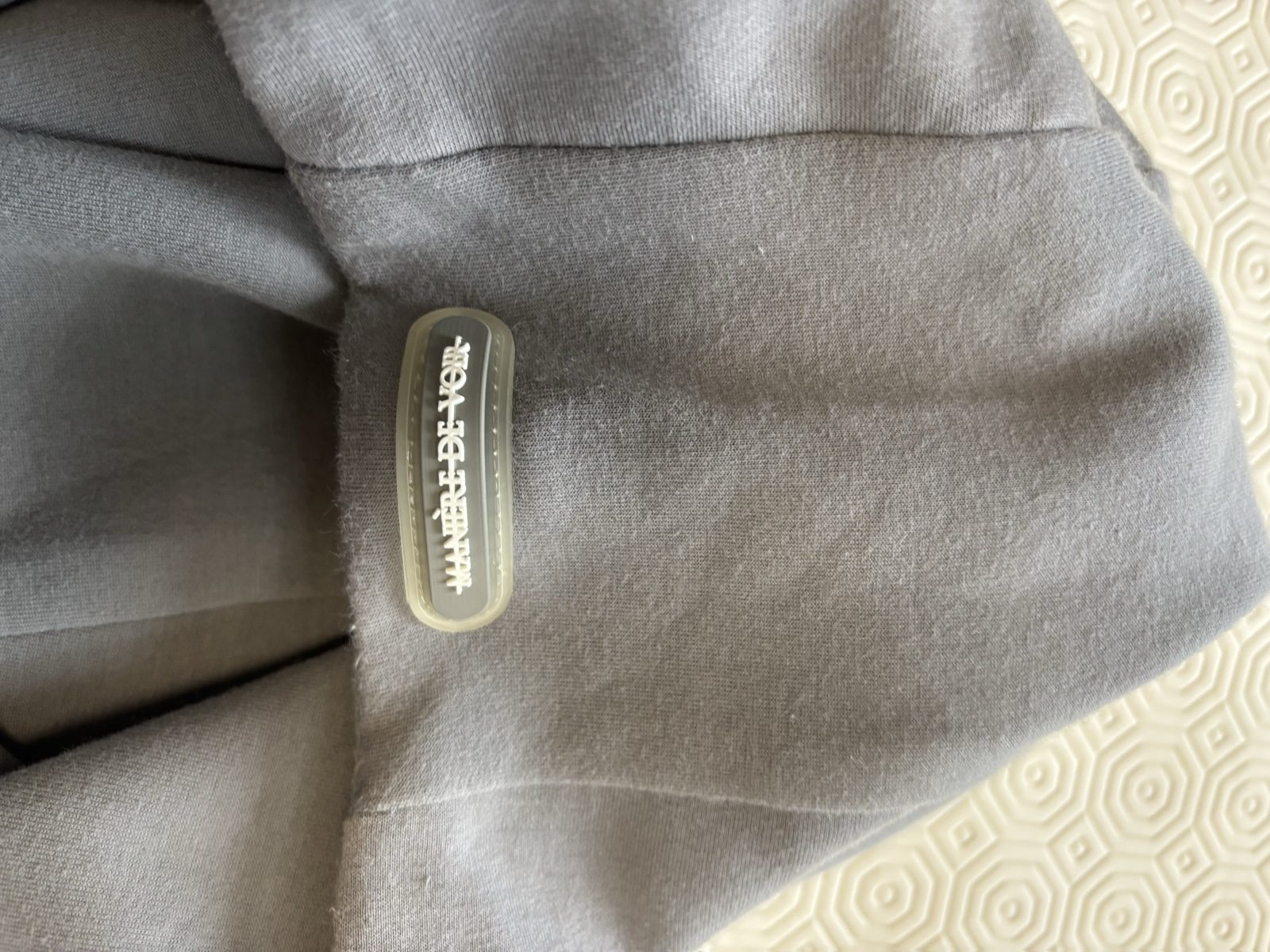 Master Distraction Men's Grey XS Hoodie with Pocket Detail image 3
