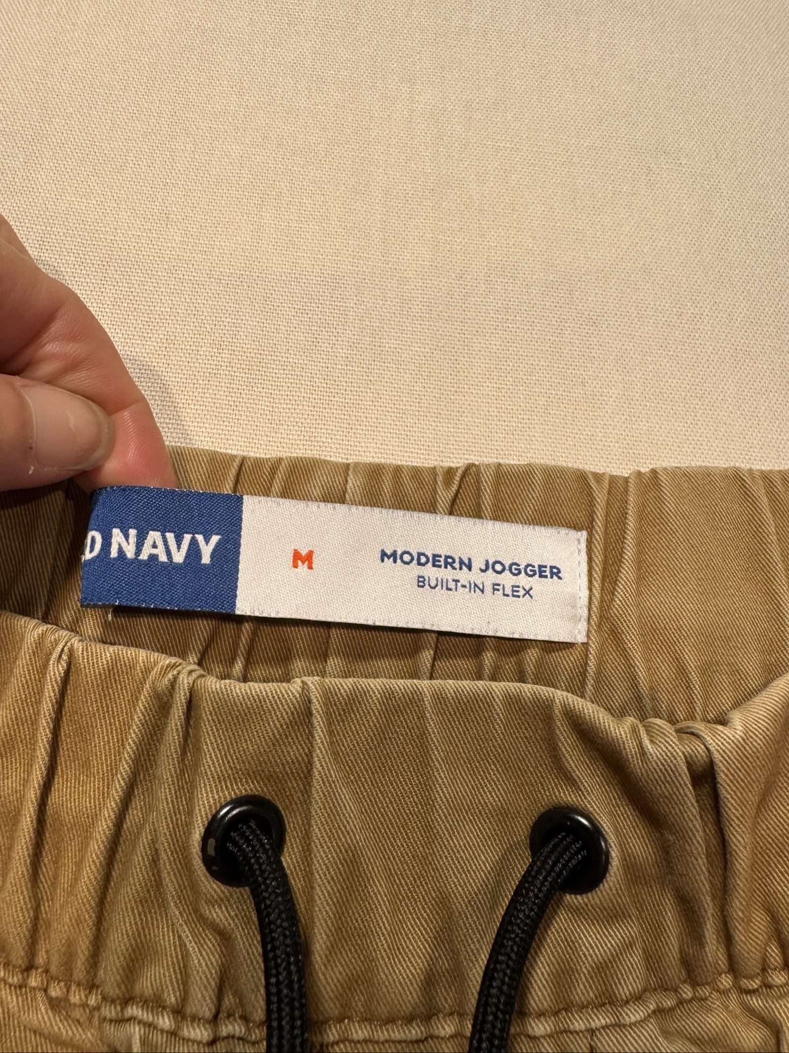 Men’s Old Navy Modern Jogger Built-In Flex Pants – Khaki Tan – Medium image 4
