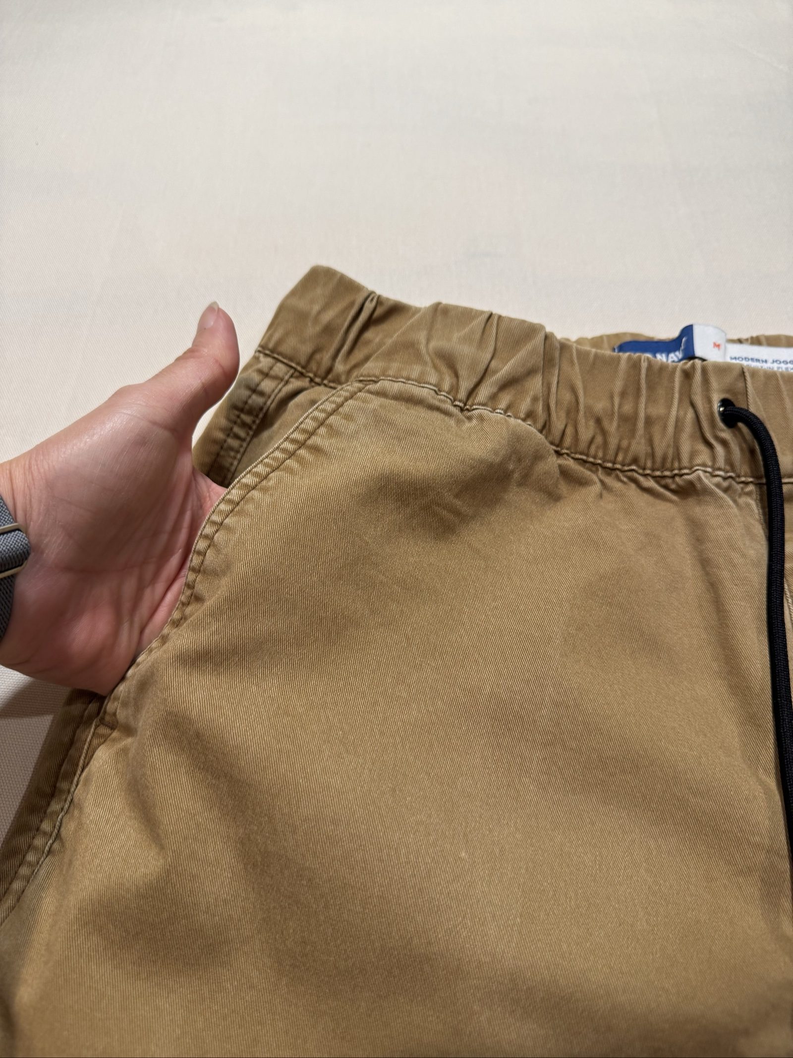 Men’s Old Navy Modern Jogger Built-In Flex Pants – Khaki Tan – Medium image 5
