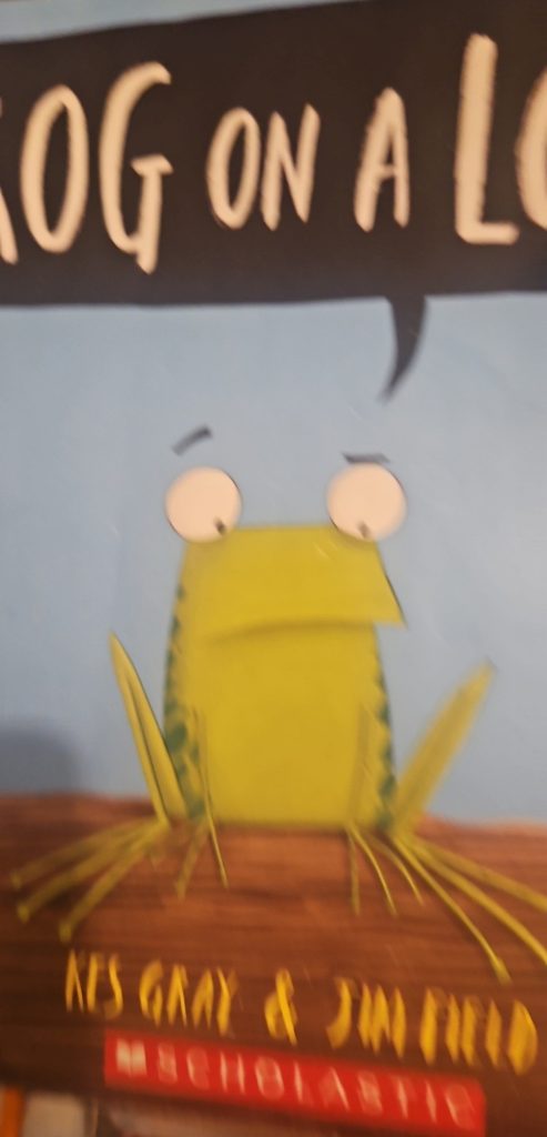 Kes Gray & Jim Feld Frog on a Log. Scholastic Book