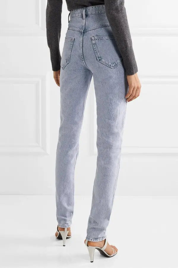 New Isabel Marant Étoile 'Henoya' Light Wash Jeans Size S image 3