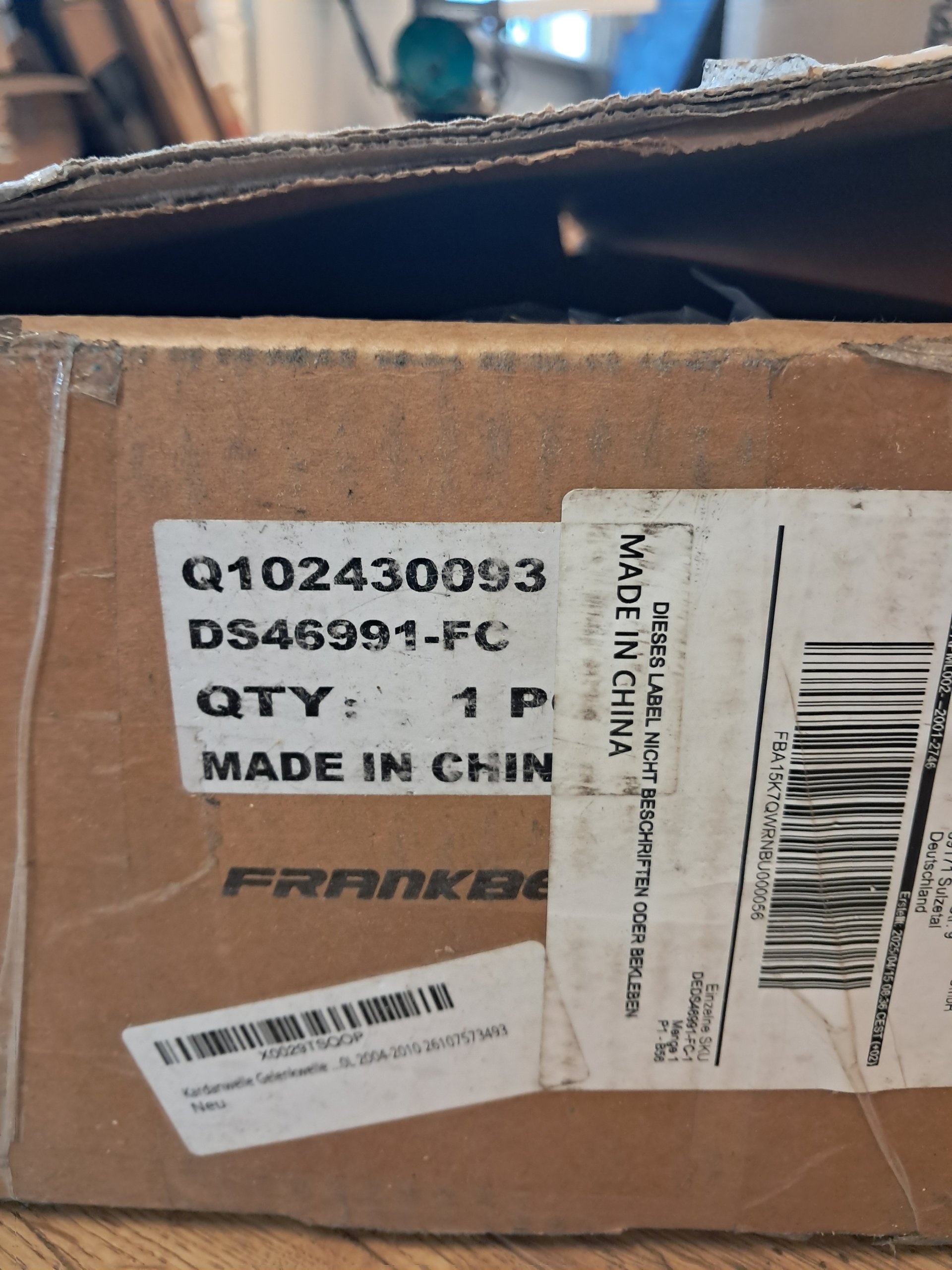 Nieuwe Kardanwelle Aandrijfas voor BMW 5 Serie image 3