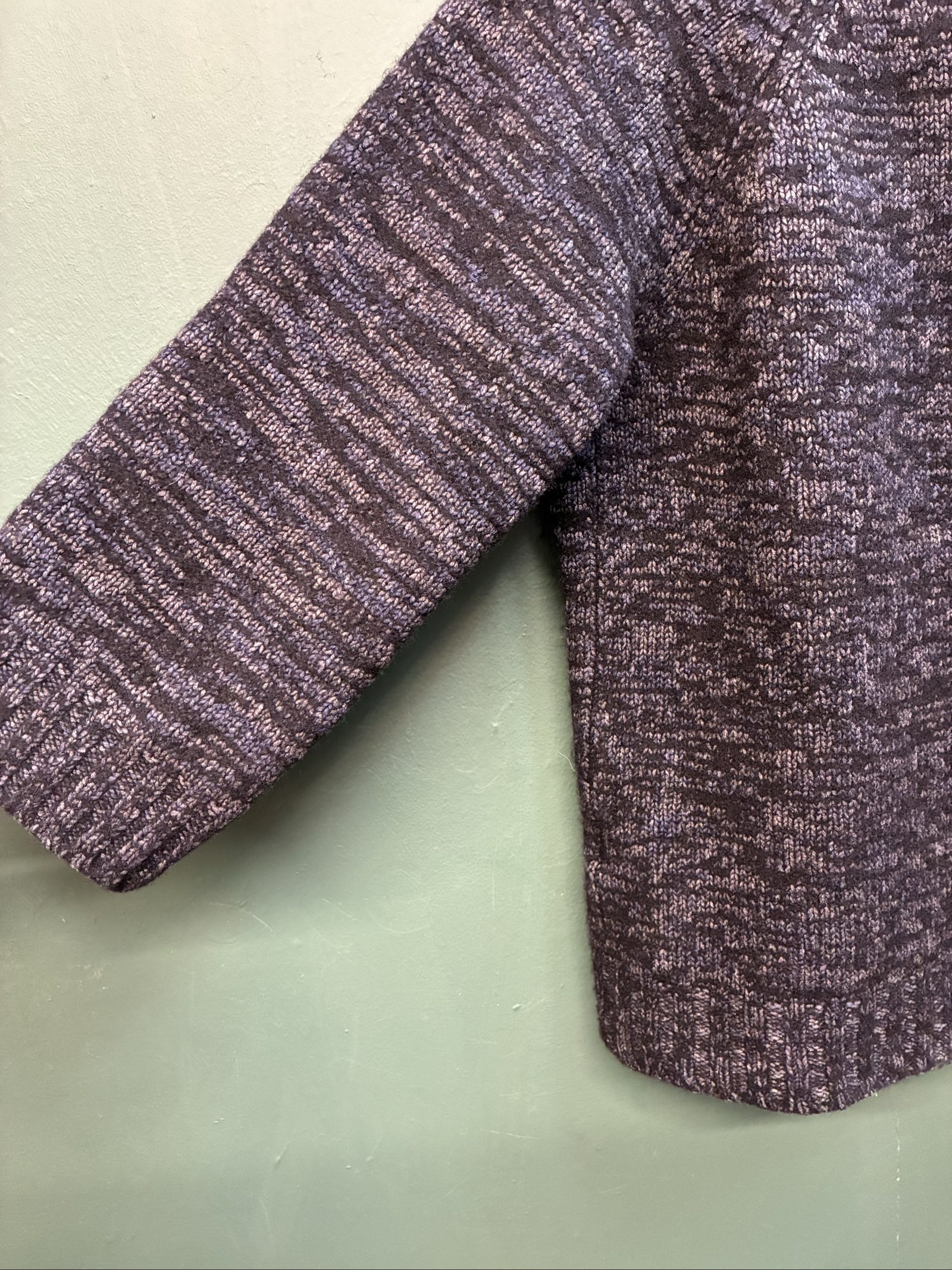 C.P. Company Black & Grey Wool silk Blend Button Cardigan 10 image 8