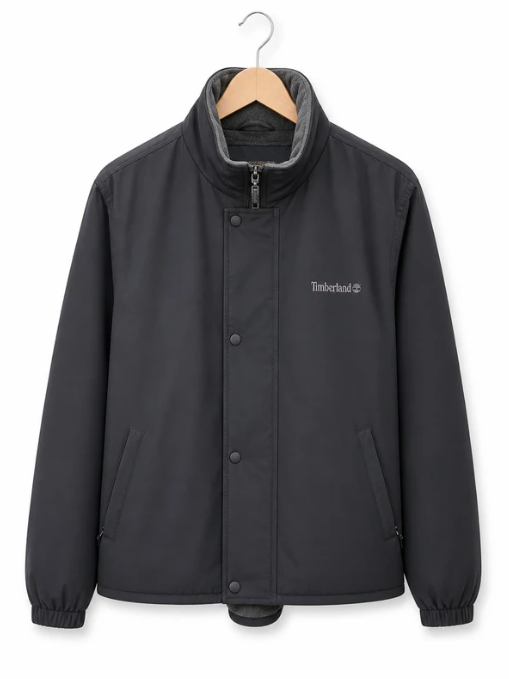 Timberland Men's Black Polyester Jacket