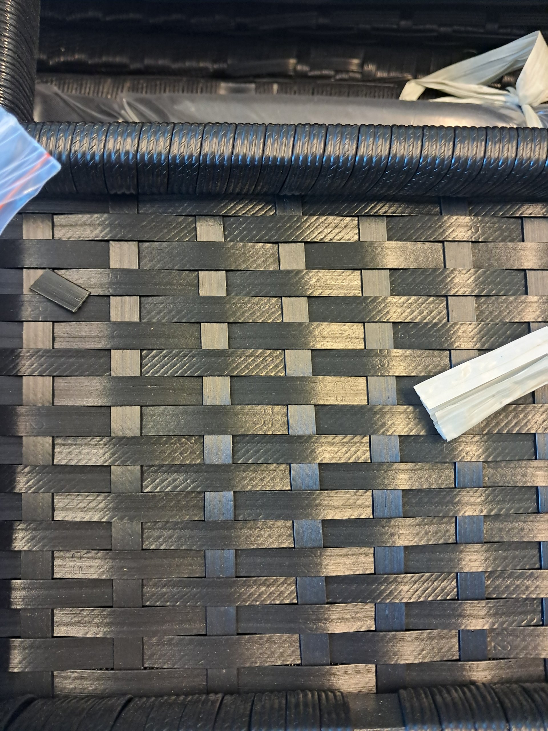 vidaXL Tuinset Loungeset Polyratten Zwart Nieuw in doos image 4