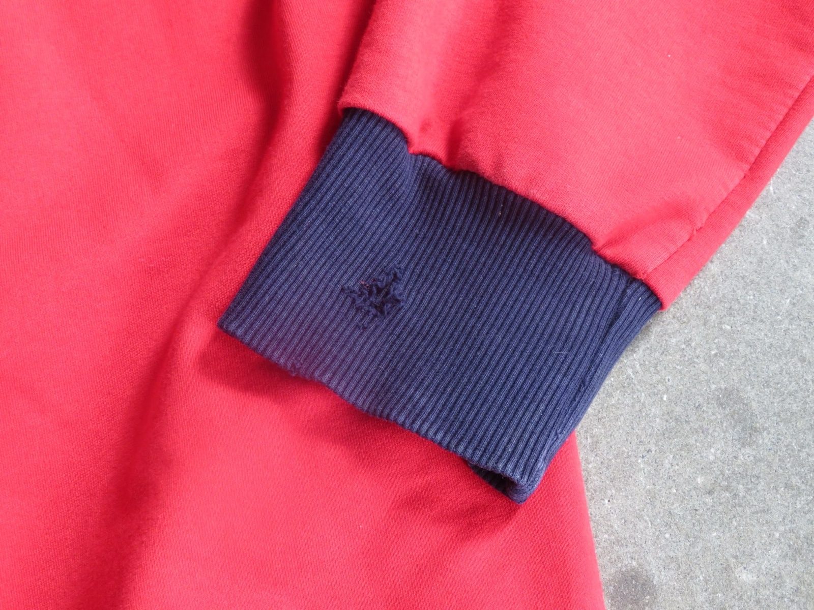 Le Coq Sportif Men's Red & Navy Track Jacket XL image 6