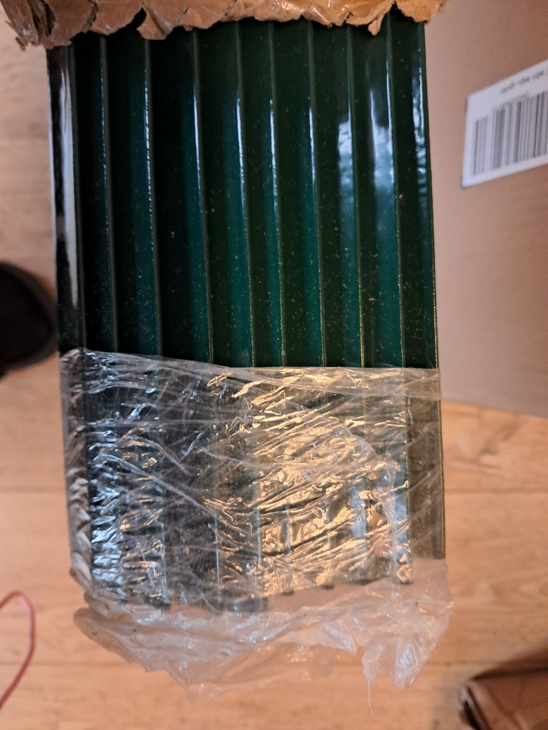 20x Metalen Tuingrondpalen NIEUW GROEN