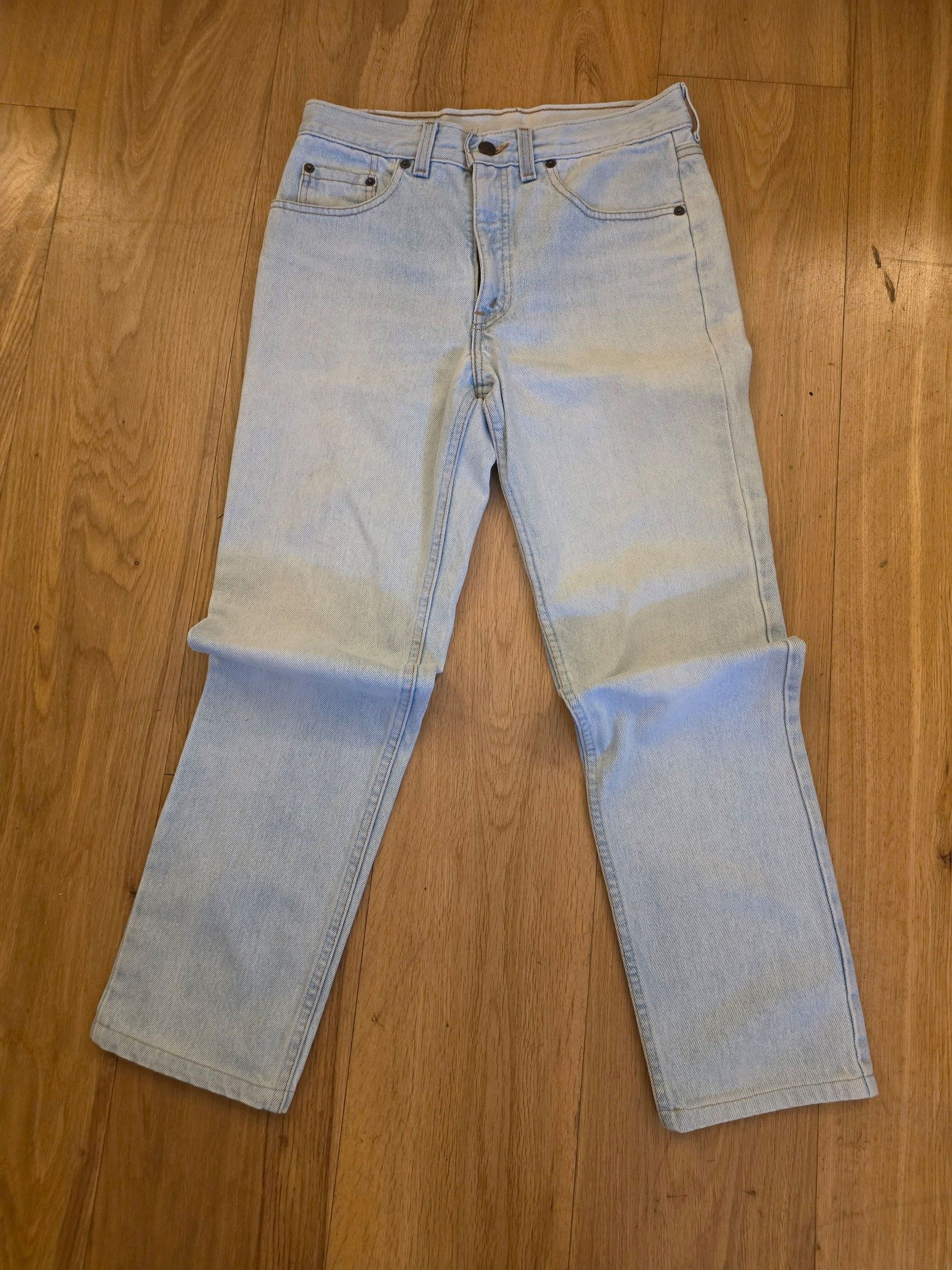 Vintage Levi's 620 Orange Tab Jeans W30 L32 Made in Scotland 1999
