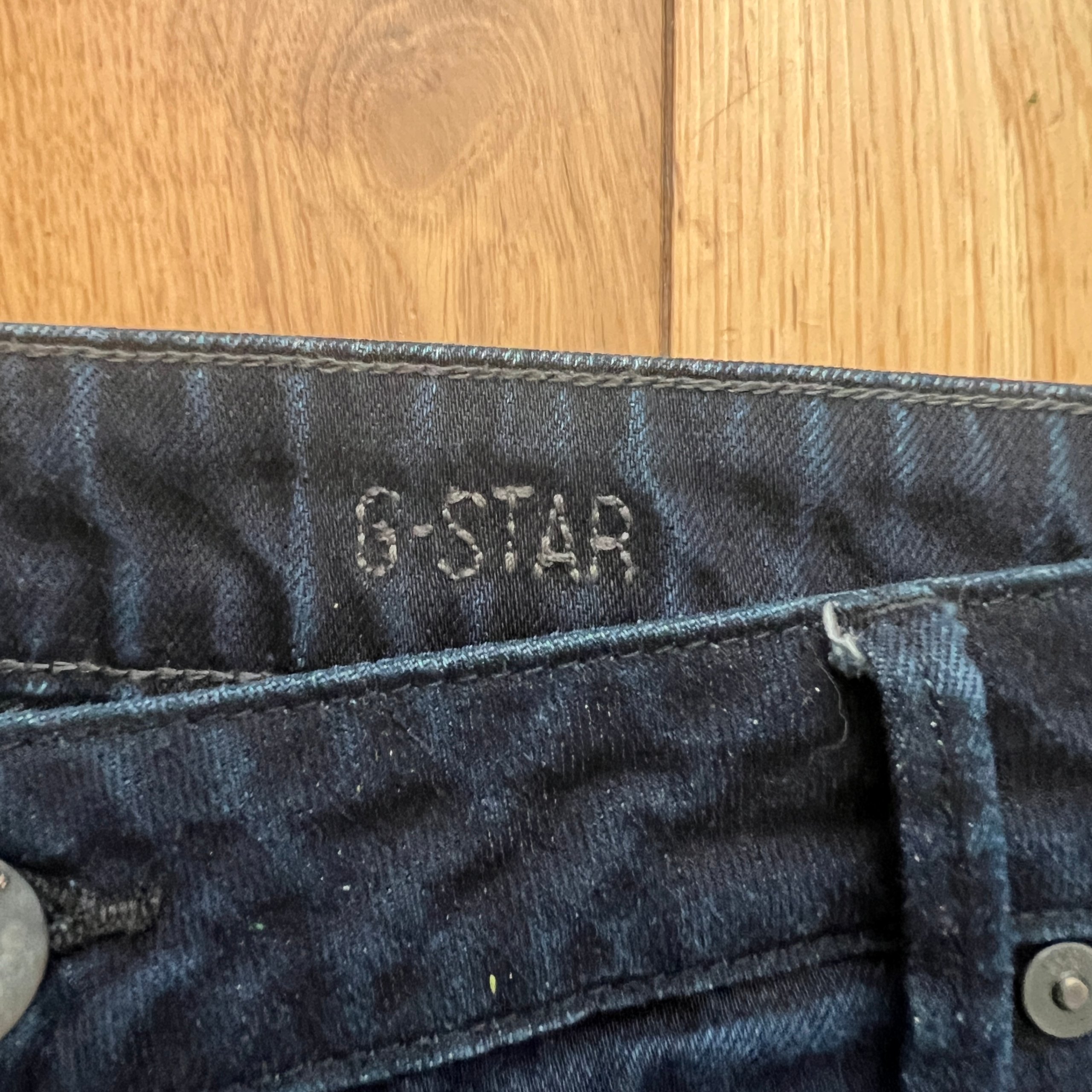 G-Star RAW Arc 3D Slim Denim Jeans Mens Size 32x30 Dark Wash Twisted Leg image 6