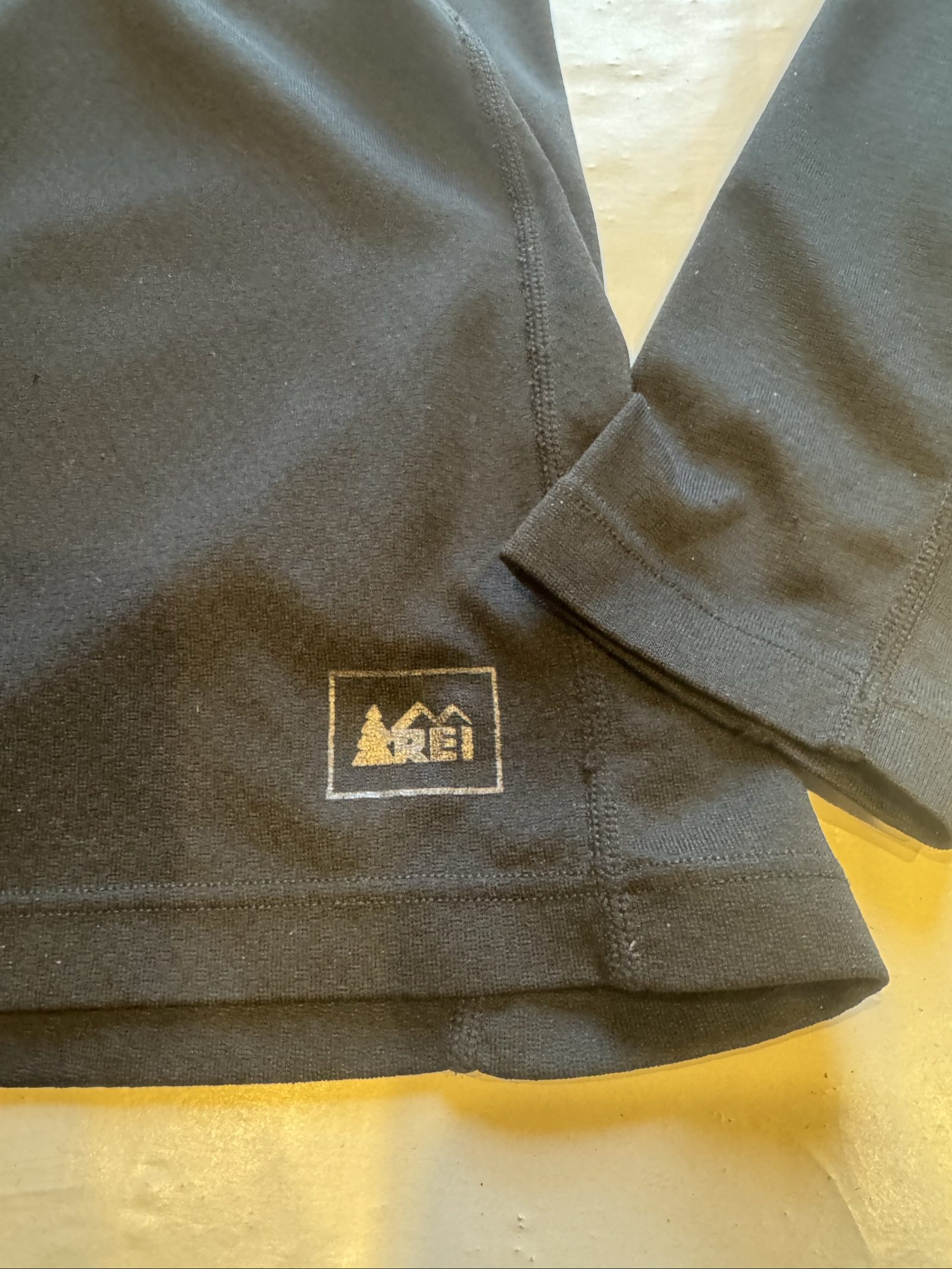 Women’s REI Quarter-Zip Performance Pullover – Black – Small image 2
