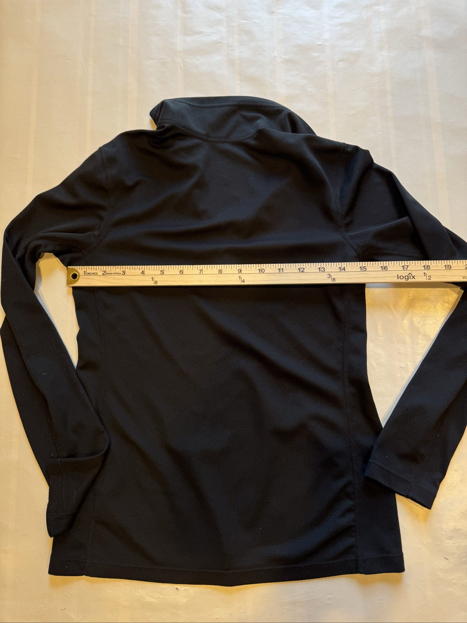 Women’s REI Quarter-Zip Performance Pullover – Black – Small image 7