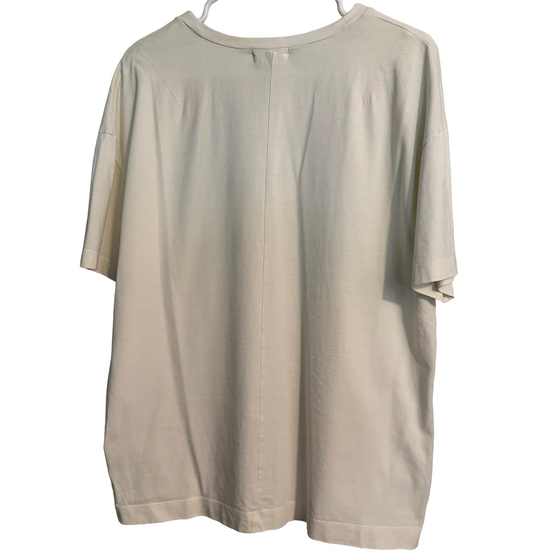 Rag & Bone Women's Cream Venice Graphic T-Shirt - Size Large image 3
