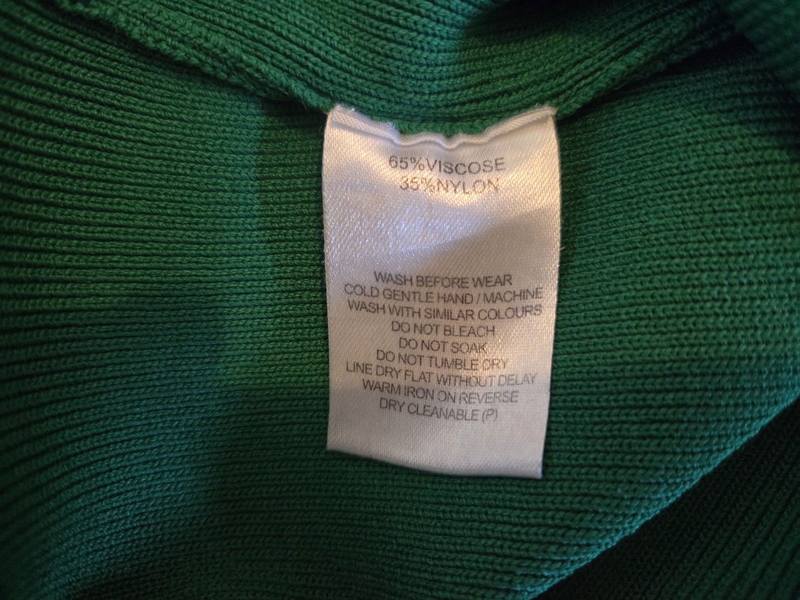 Atmos & Here Green Knit Pencil Midi Skirt Size 10 image 4