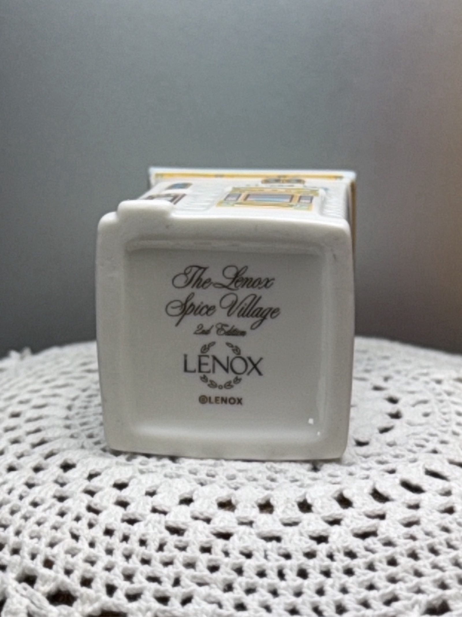 Lenox Multi The Lenox Spice Village Basil Ceramic Spice Jar image 2