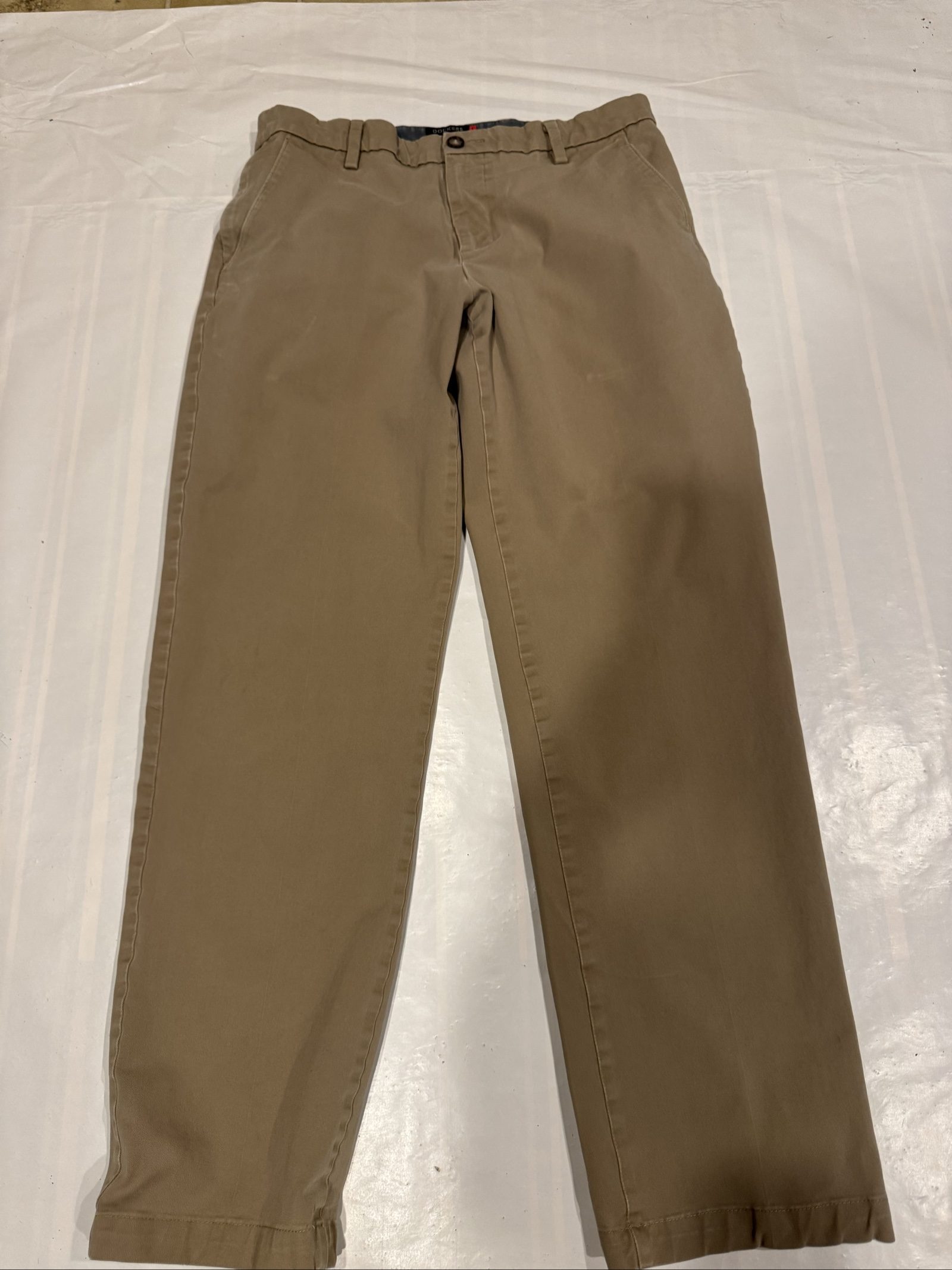 Men’s Dockers Classic Waterless Chino Pants – Khaki – 34