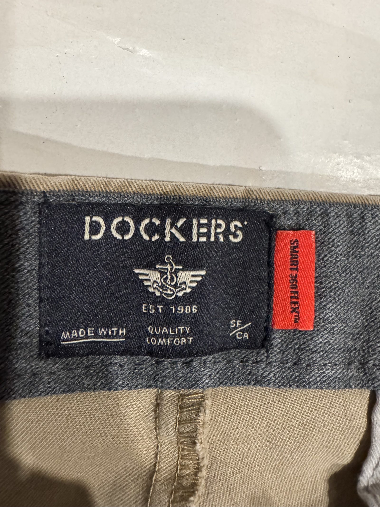 Men’s Dockers Classic Waterless Chino Pants – Khaki – 34 image 3