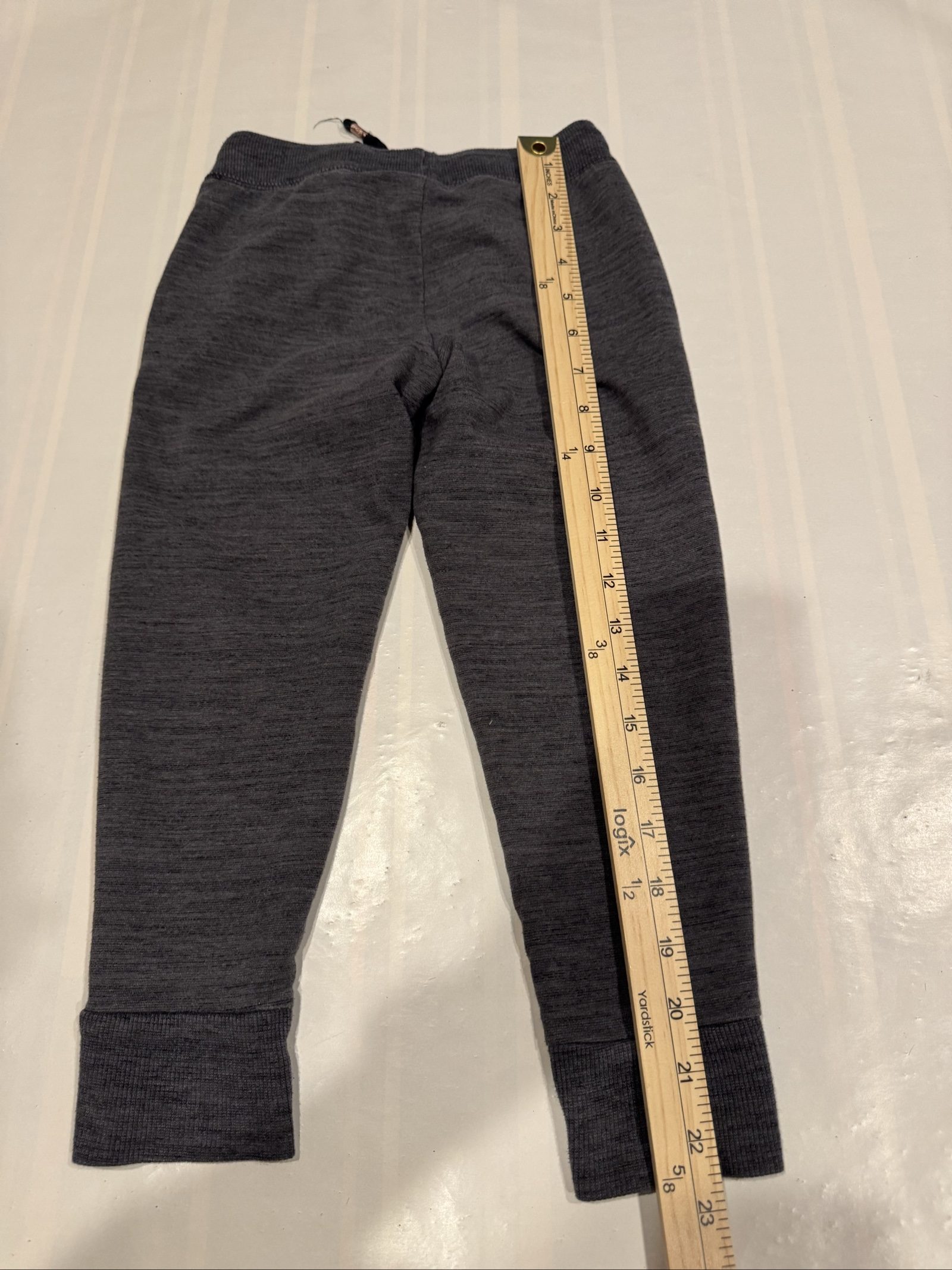 Kid’s Athletic Works Drawstring Jogger Pants – Charcoal Gray – Extra Small (4-5) image 6