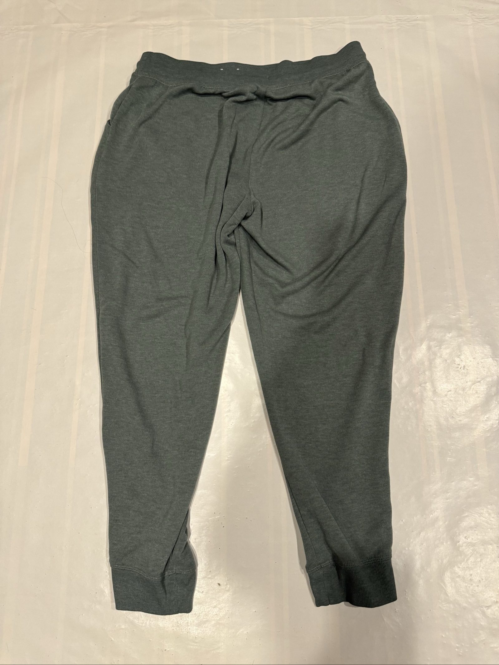Women’s Drawstring Jogger Sweatpants – Dark Green – Medium image 5