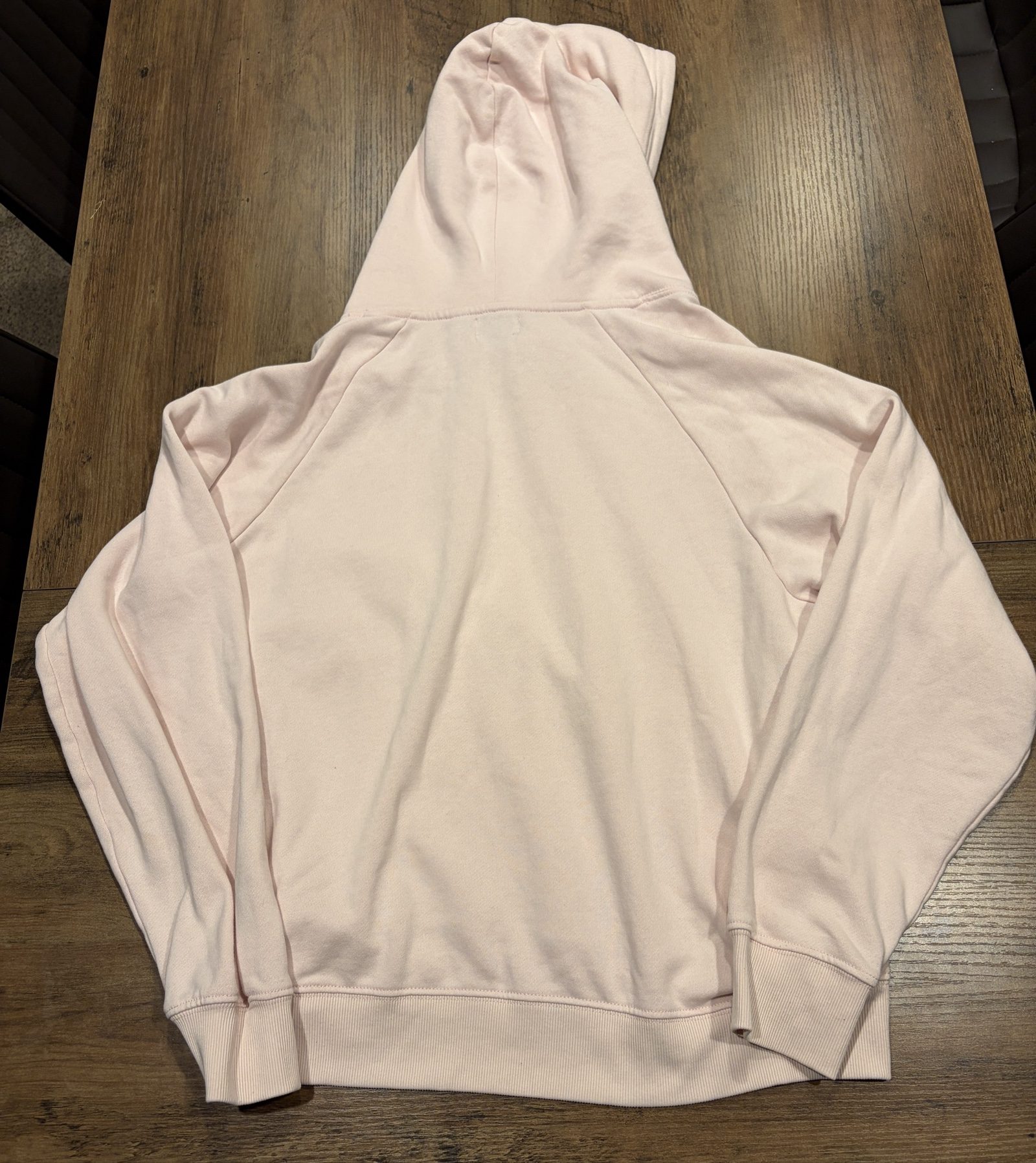 ruby jewell Women's Blush Pink Hoodie Large Soft Fleece image 4