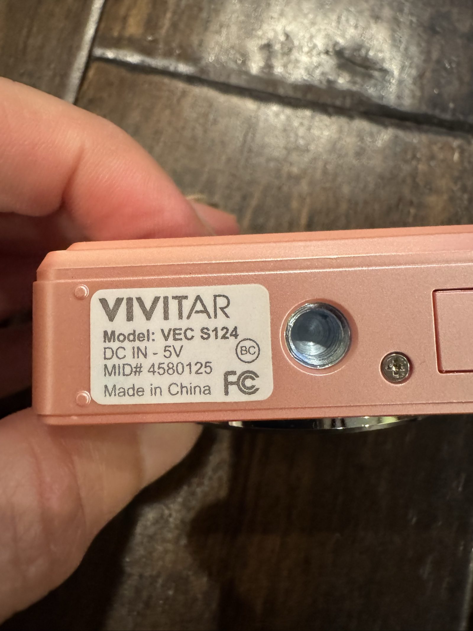 Vivitar VEC S124 PopSnap Pink Digital Camera 1080P Tested Working image 3