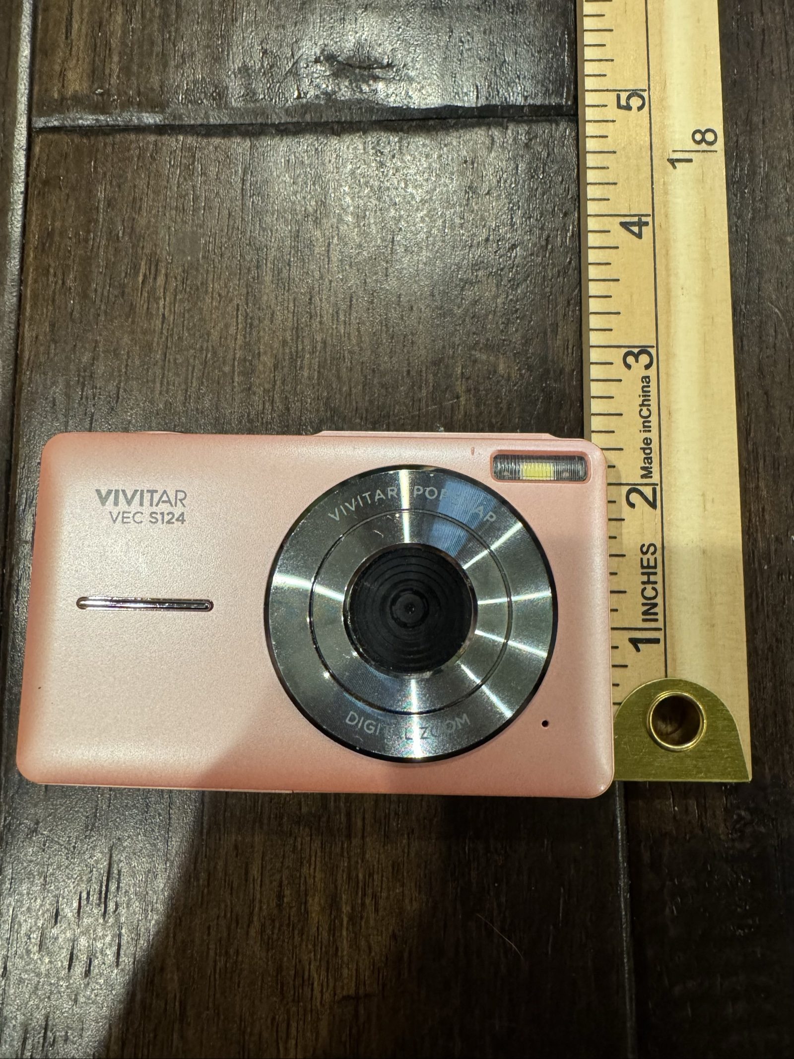 Vivitar VEC S124 PopSnap Pink Digital Camera 1080P Tested Working image 10