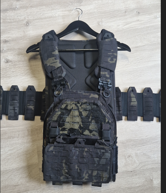 Taktische Weste Multicam Black Quick Release Molle Airsoft image 2