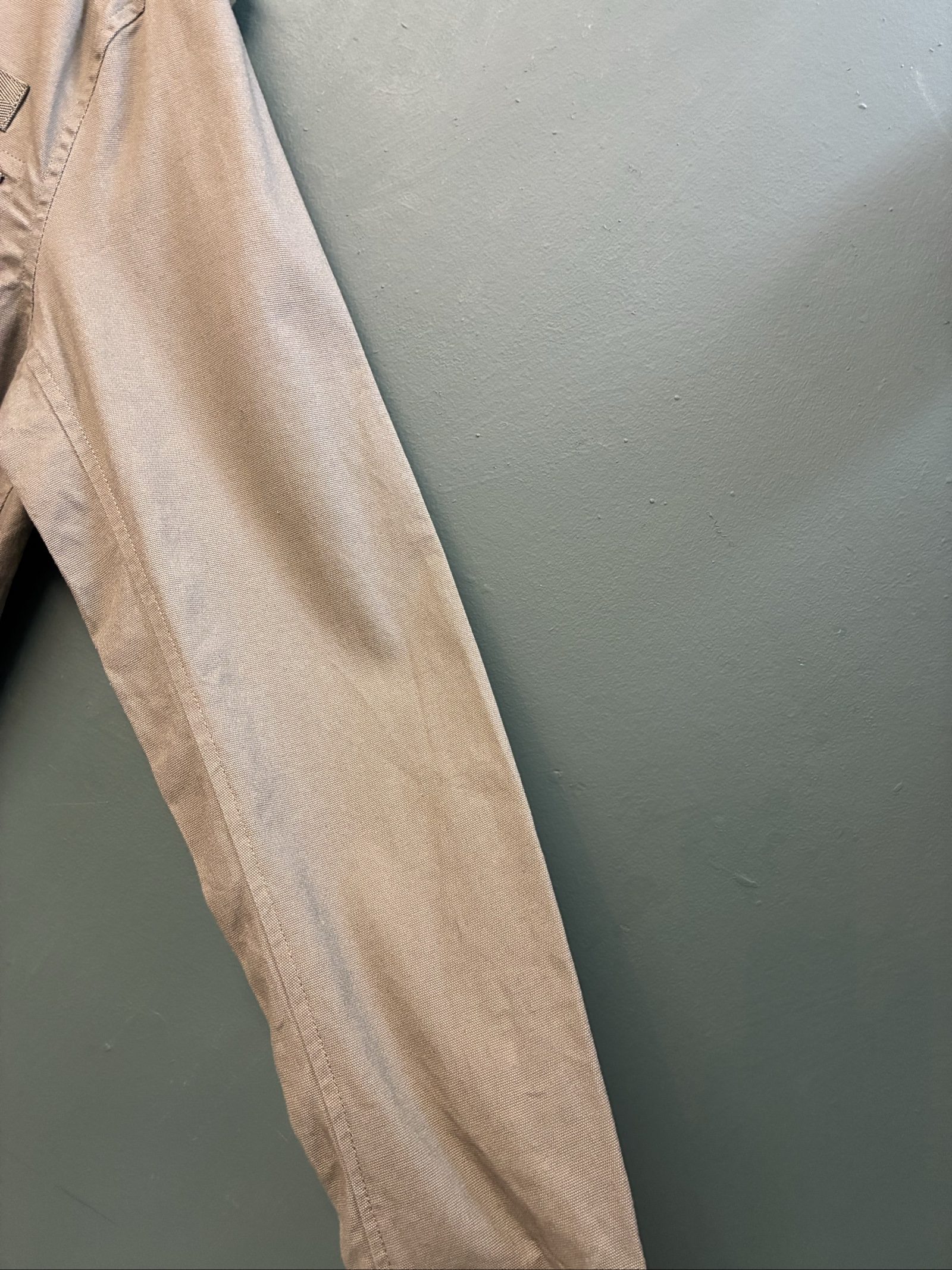 Oakley y2k khaki Cotton military field jacket over shirt Regular Fit Medium image 7
