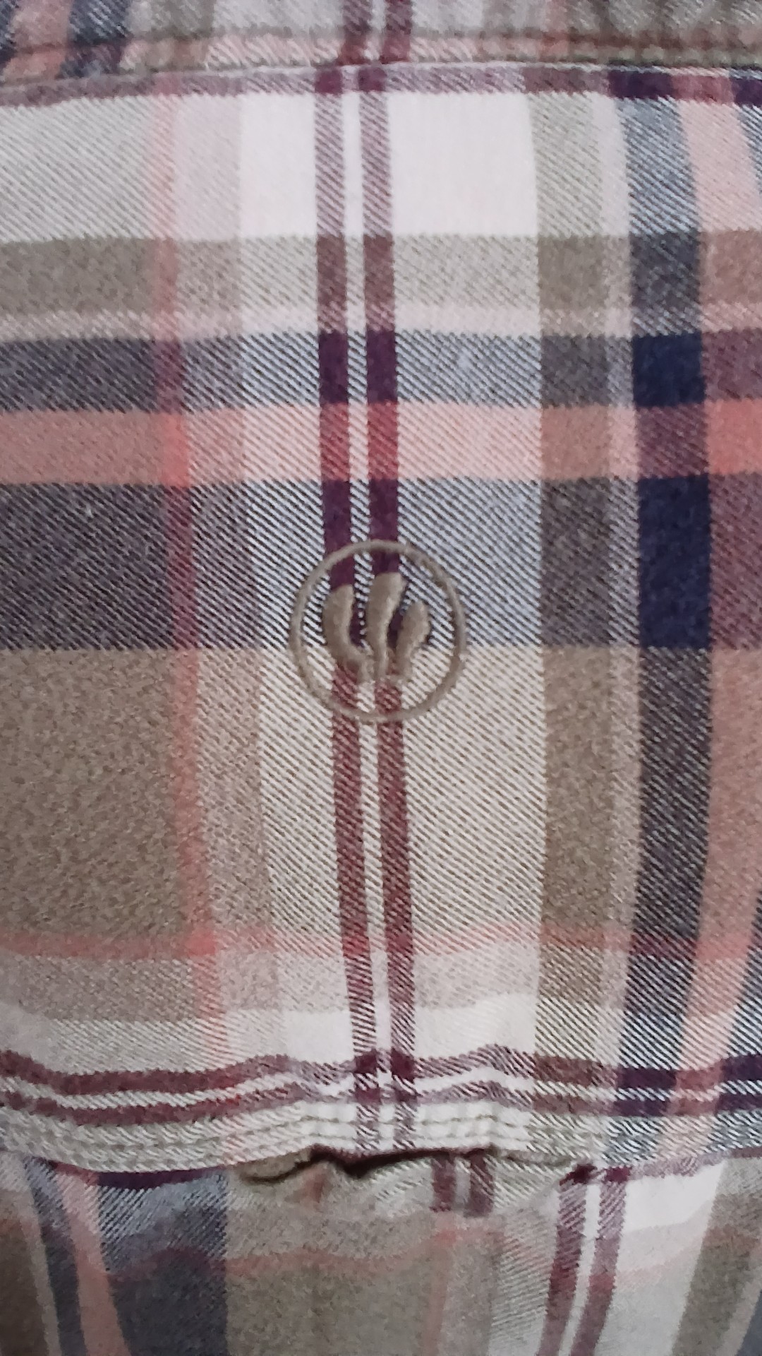 FatFace Brown & Green Checked 100% Cotton Shirt XL image 4