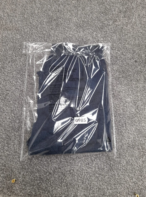 Diesel Navy Blue Men's Sweater Logo Embroidery Large image 8