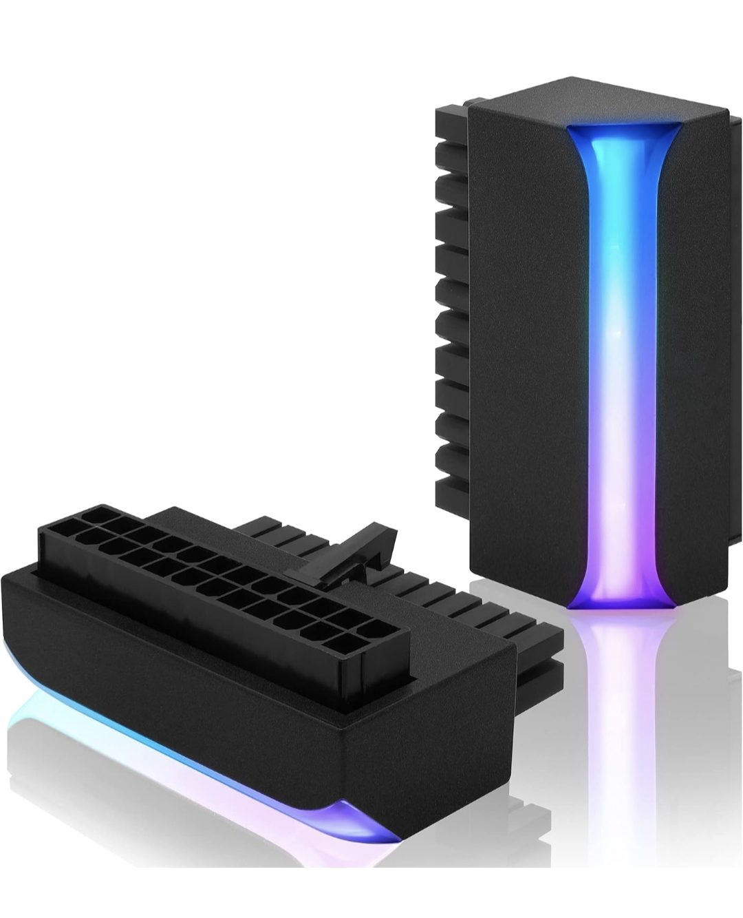 ARGB ATX 24-Pin 90° Adapter 2 Stück EZDIY-FAB image 2
