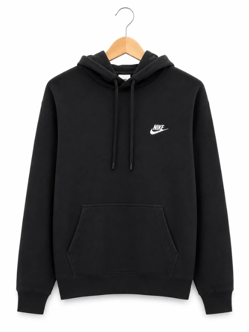 Nike Black & White Hoodie Small Casual Logo Print S
