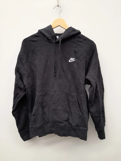 Nike Black & White Hoodie Small Casual Logo Print S image 2