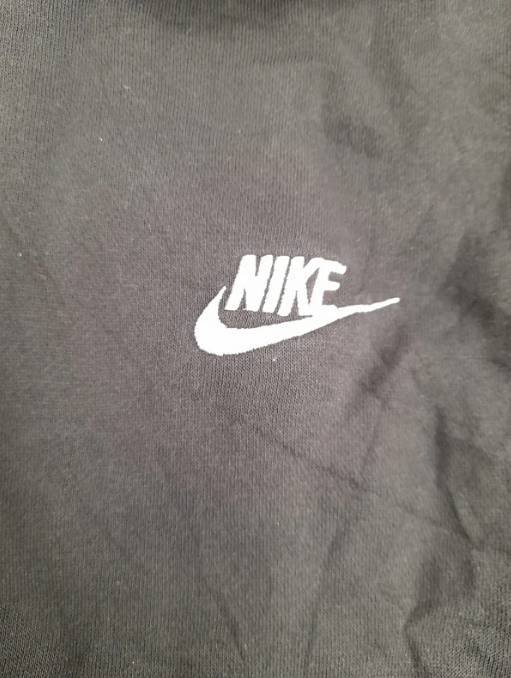 Nike Black & White Hoodie Small Casual Logo Print S image 5