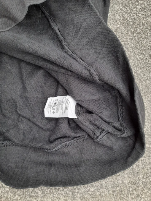 Nike Black & White Hoodie Small Casual Logo Print S image 6