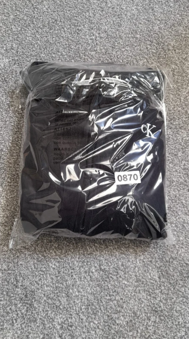 Calvin Klein Black Relaxed Fit Hoodie CK Logo XL image 8