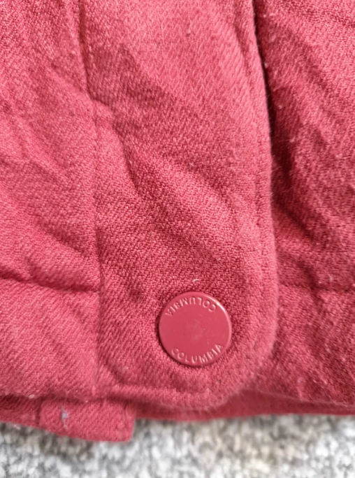 Columbia Women's Red Waterproof Faux Fur Hooded Coat Medium image 6