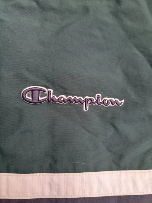 Champion Green Navy & Beige Track Jacket 105 XL image 5