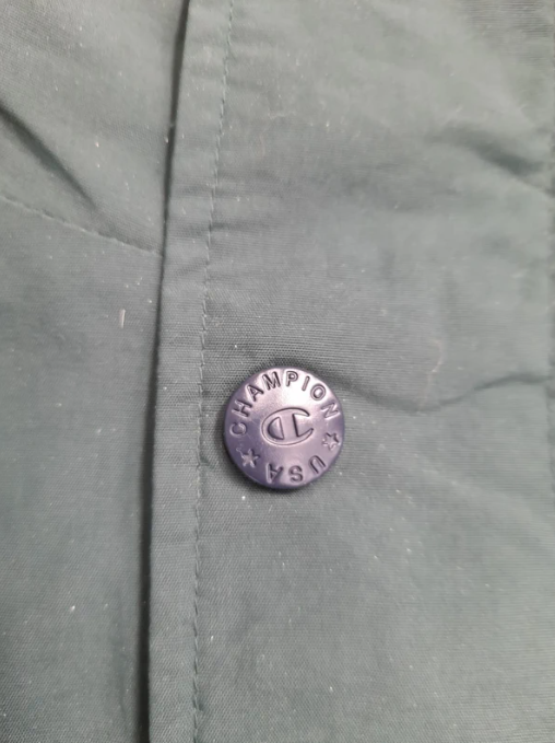 Champion Green Navy & Beige Track Jacket 105 XL image 6