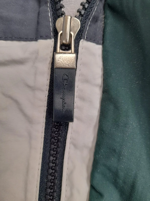 Champion Green Navy & Beige Track Jacket 105 XL image 7